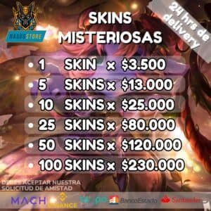 Skin Misteriosas