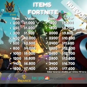 Items Fortnite