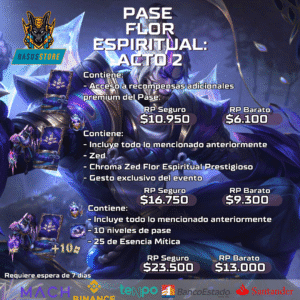 Pase de Flor Espiritual Act 2