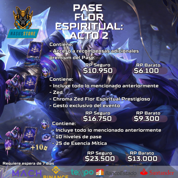 Pase de Flor Espiritual Act 2